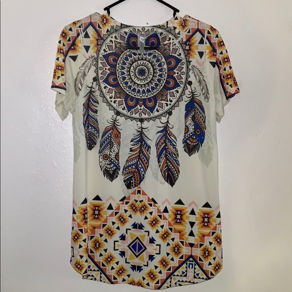 Sedona Top Patterned